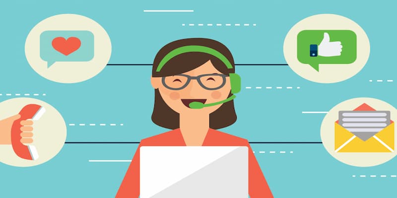 Liên hệ chăm sóc các kênh phổ biến