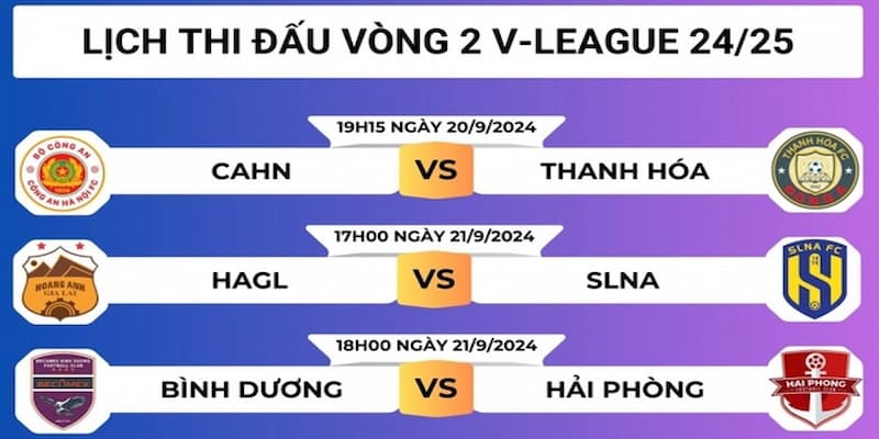 Lịch thi đấu Lịch thi đấu cách tận dụng để tối ưu