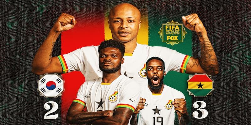 Soi kèo Ghana vs Korea Republic về thông tin trước trận